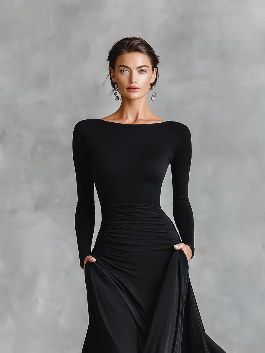 Norfy - Ropa elegante con pliegues fluidos