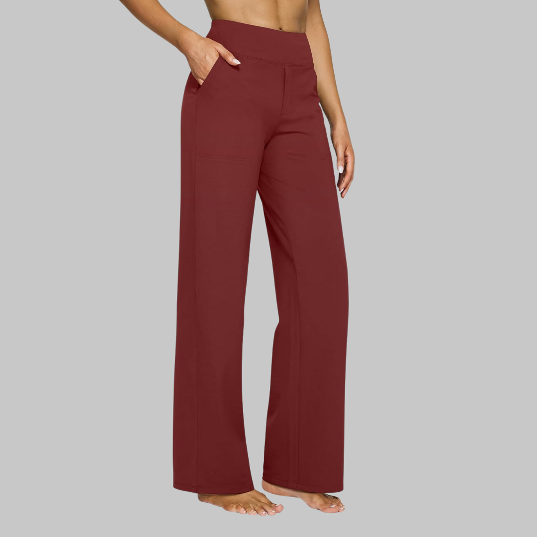 Calista | Pantalones elegantes en jersey suave