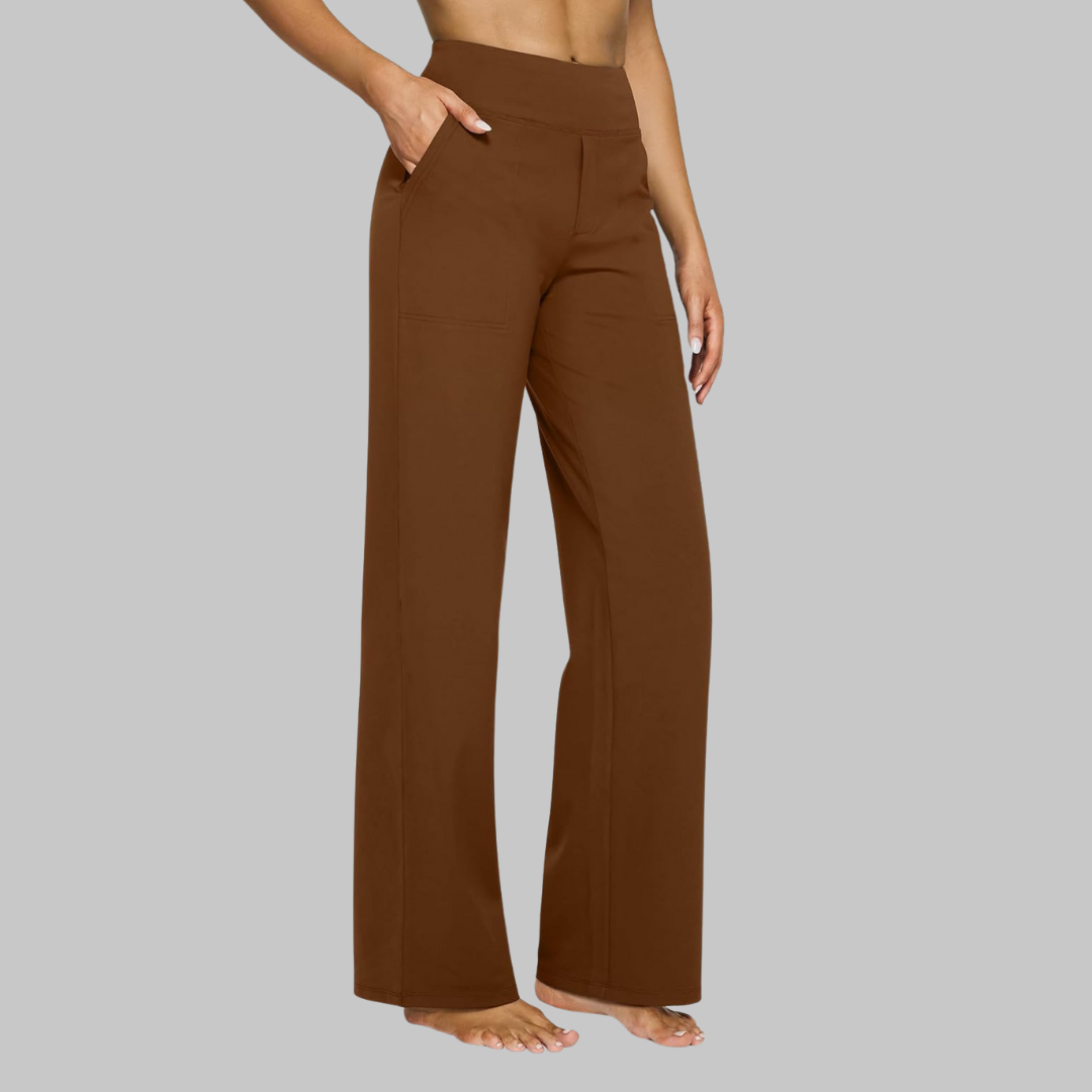 Calista | Pantalones elegantes en jersey suave