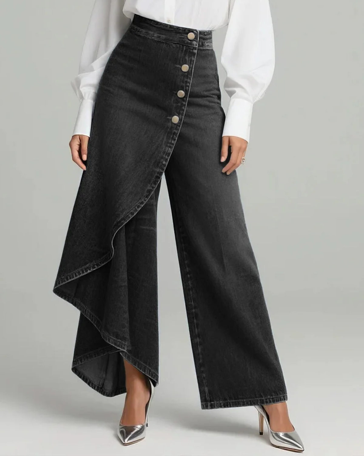 Wikke - Pantalones vaqueros de Mujer