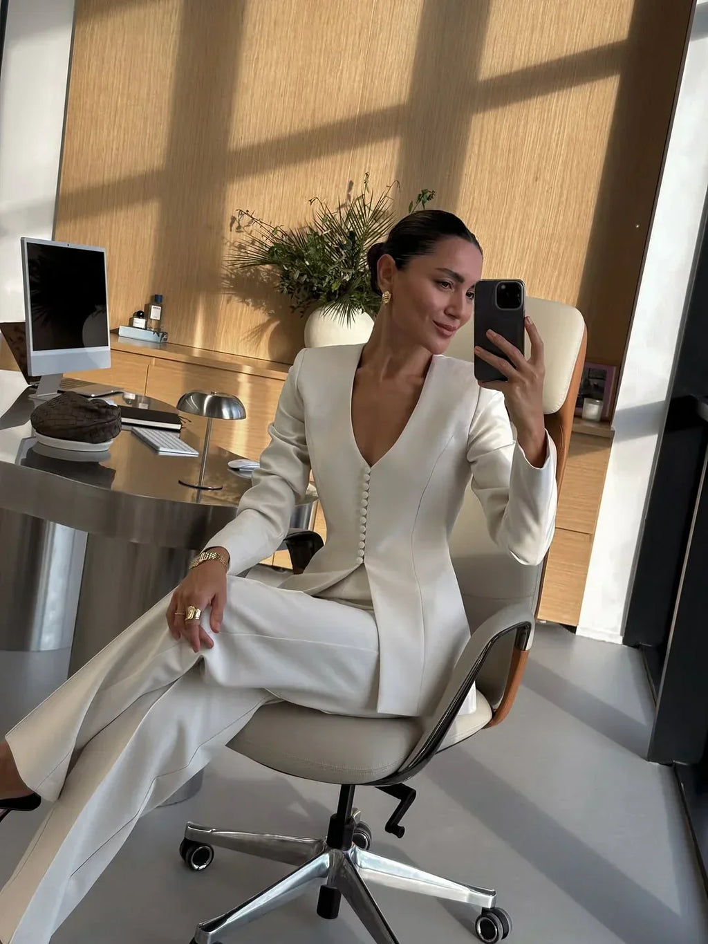 Aurélia™ | Blazer femenino elegante de sastrería
