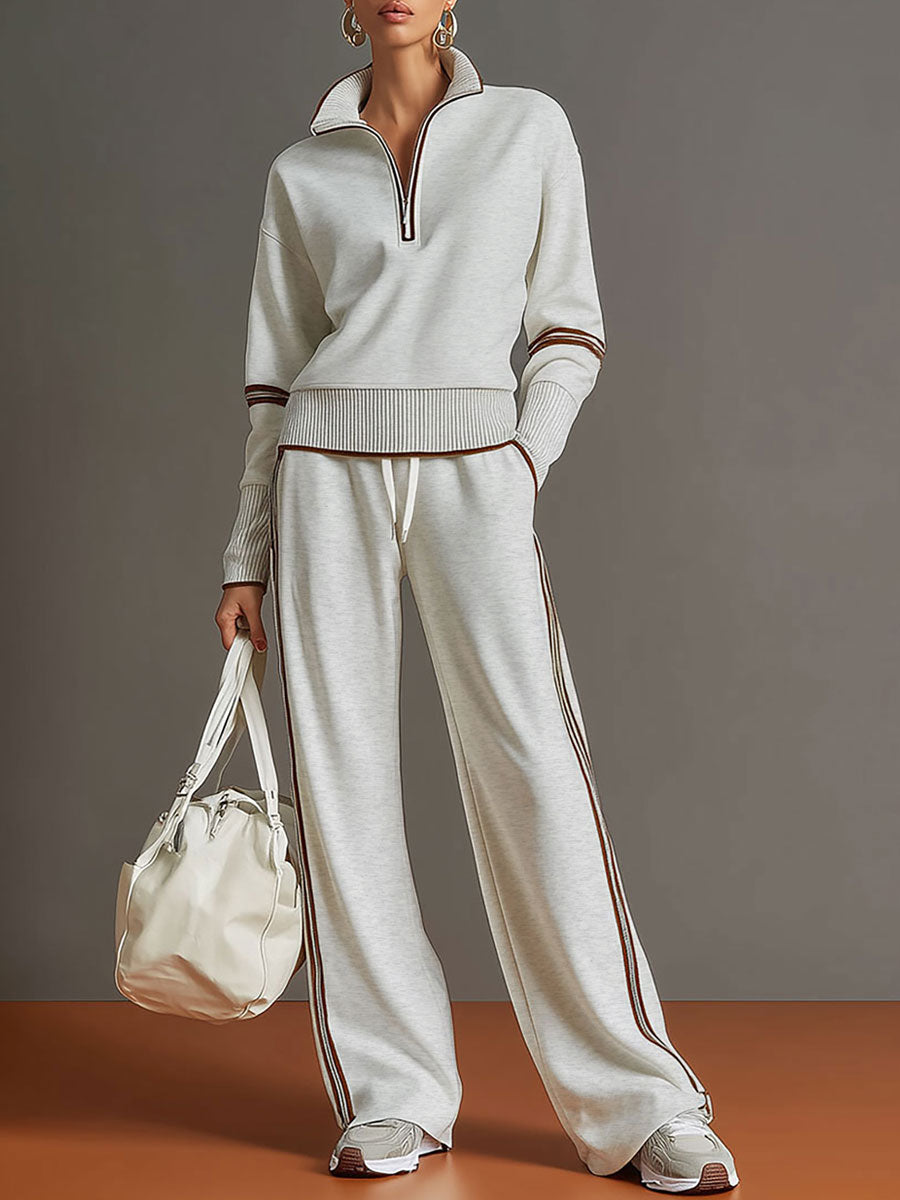 Marietta | Blusa y pantalón con piernas anchas para Mujer