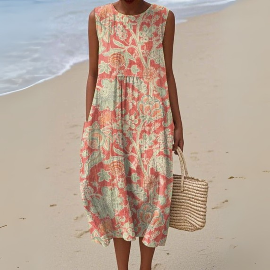 Ellis - Vestido floral vintage