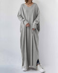Sofia | Elegante vestido largo de invierno para mujer con mangas largas