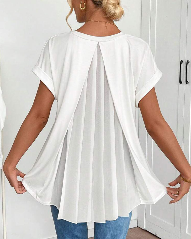irenne - Camiseta de Manga Corta para Mujer