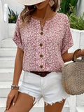 Verna | Blusa elegante con estampado floral