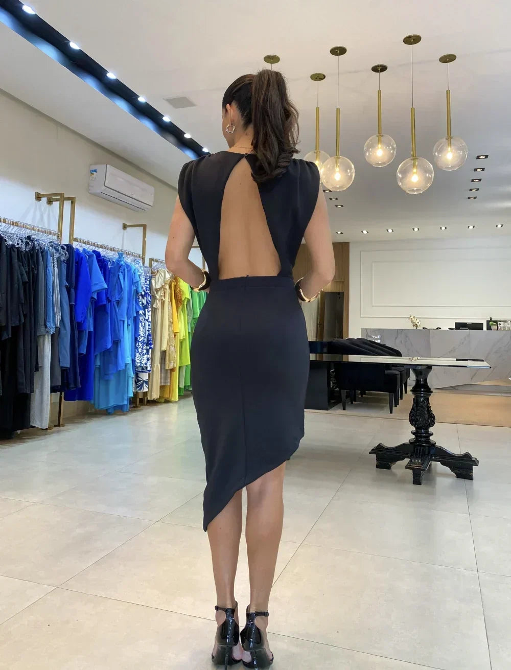 Aurelia | Vestido asimétrico sofisticado para Mujer