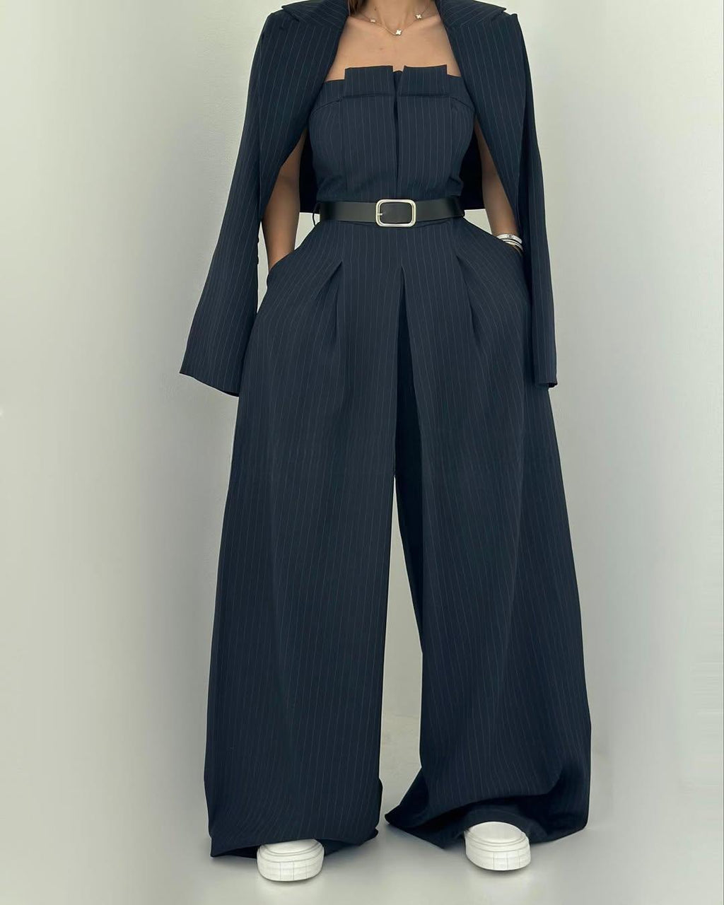 Julia | Conjunto Mujer Bustier + Chaqueta – Estilo Elegante y de Tendencia
