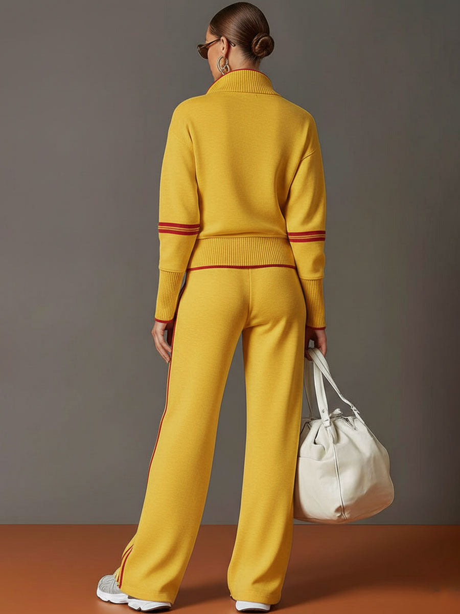 Marietta | Blusa y pantalón con piernas anchas para Mujer