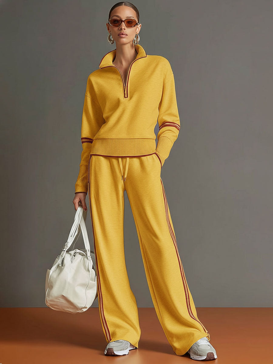Marietta | Blusa y pantalón con piernas anchas para Mujer