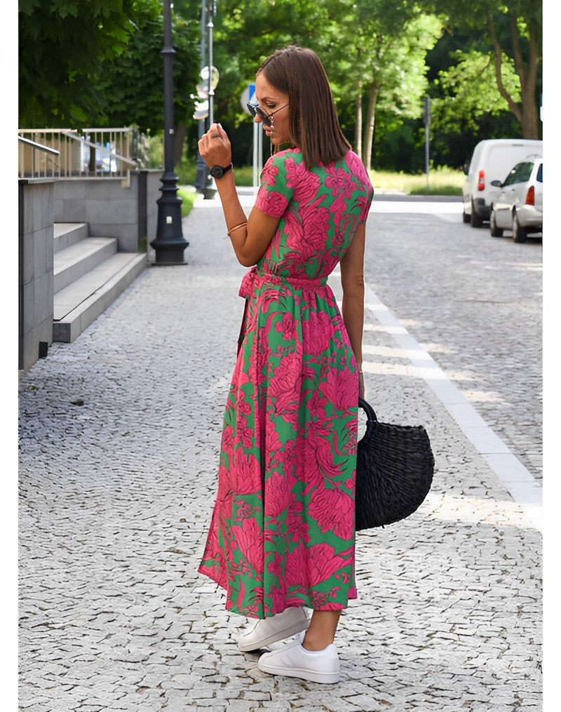 Anna -  Vestido de Mujer con estampado floral primavera/verano