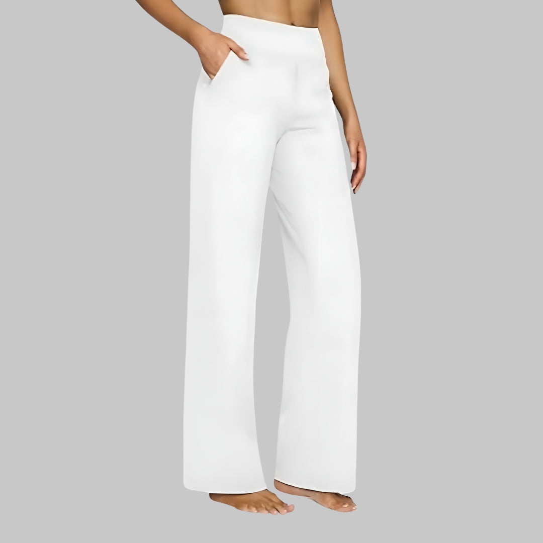 Calista | Pantalones elegantes en jersey suave