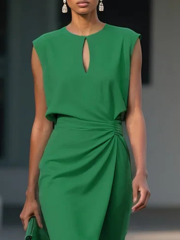 María | Vestido de Mujer midi de diseño