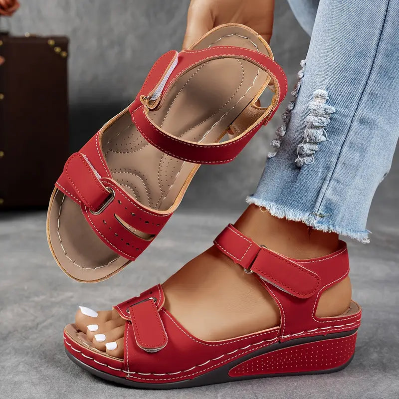 Veera - Sandalias ortopédicas de cuña para Mujer