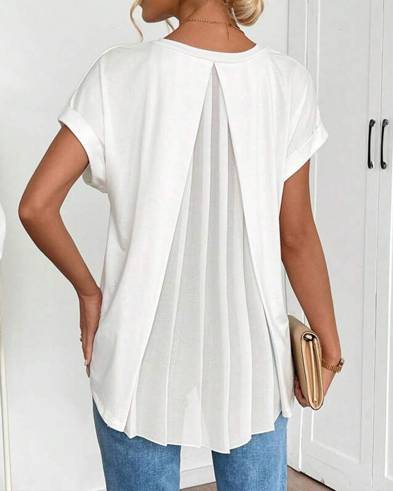 irenne - Camiseta de Manga Corta para Mujer