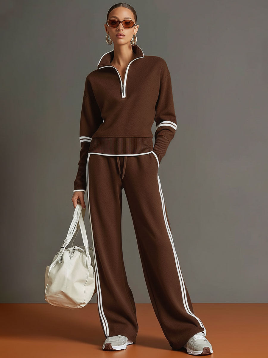 Marietta | Blusa y pantalón con piernas anchas para Mujer