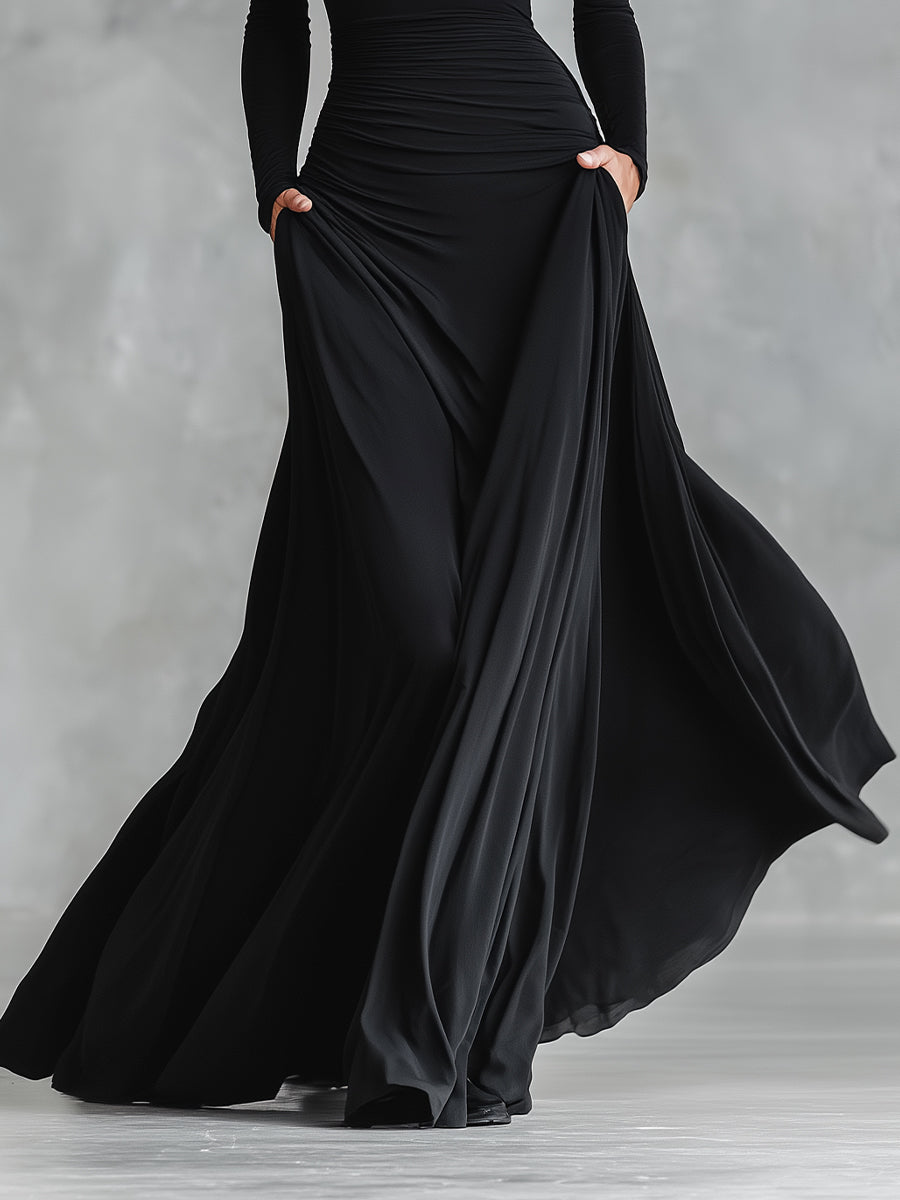 Norfy - Ropa elegante con pliegues fluidos