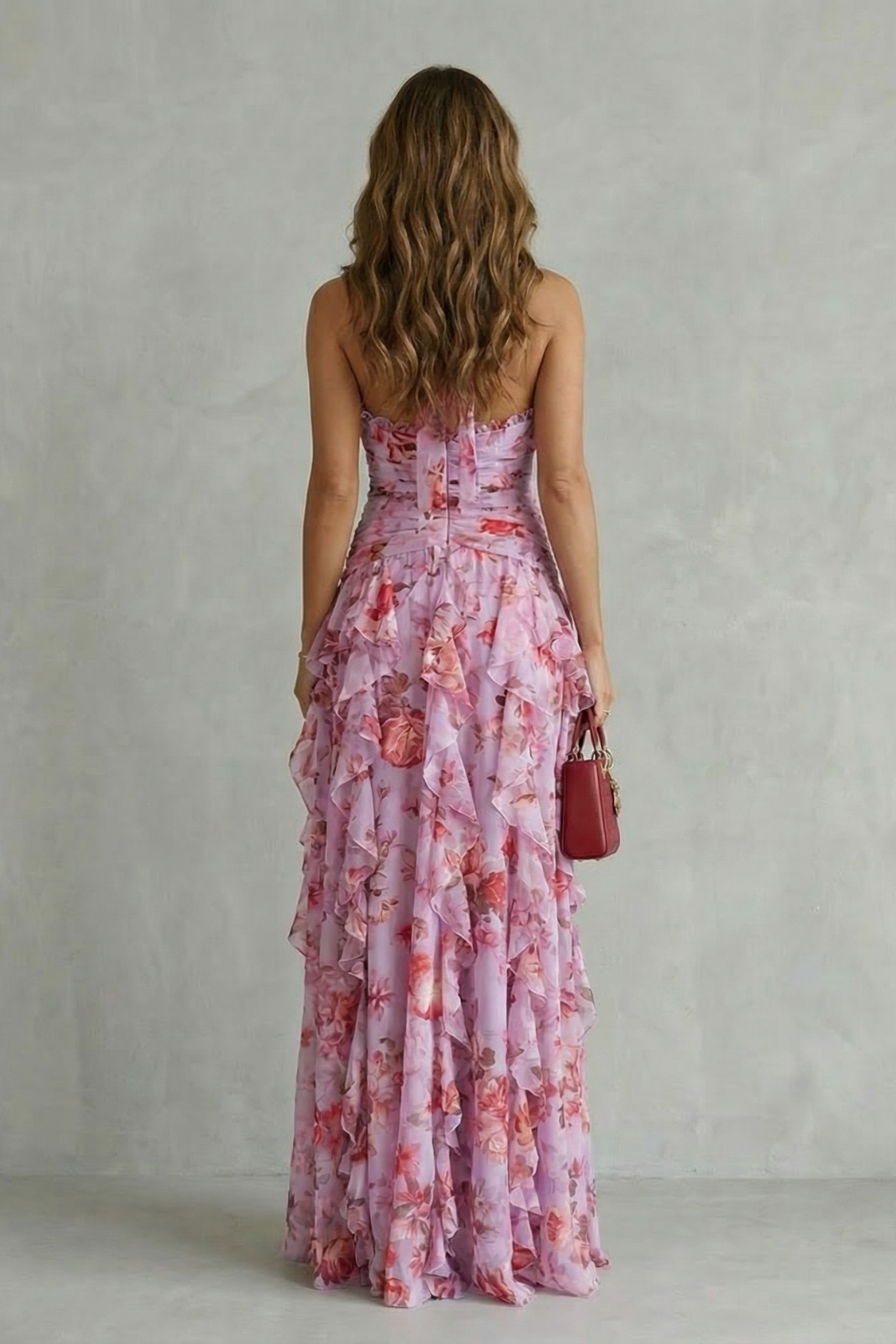 Belladina – Vestido de rosas románticas para Mujer