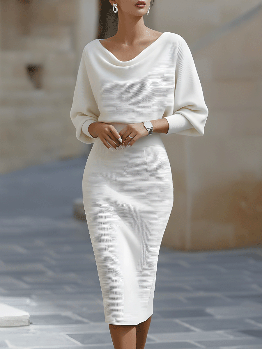 Lydia | Vestido Midi Elegante para el Día a Día para Mulher