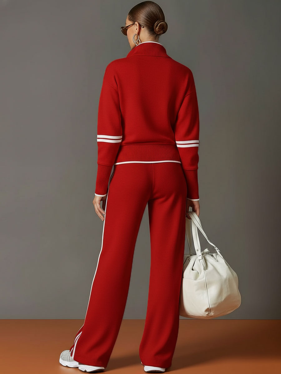 Marietta | Blusa y pantalón con piernas anchas para Mujer