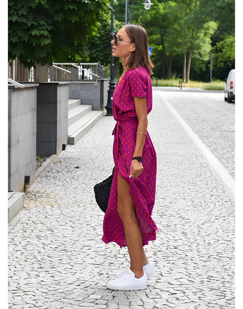 Anna -  Vestido de Mujer con estampado floral primavera/verano