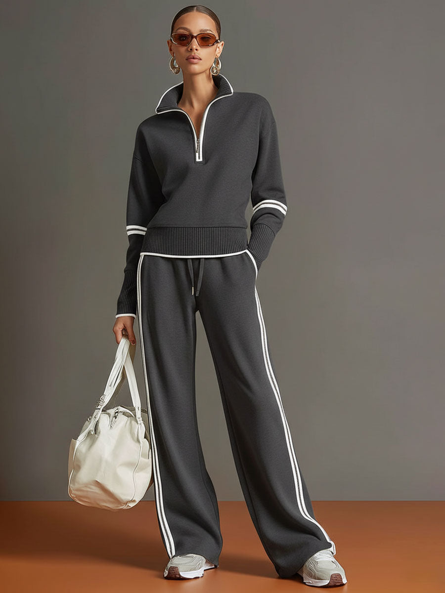 Marietta | Blusa y pantalón con piernas anchas para Mujer