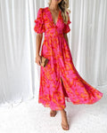 ROIX | Vestido Maxi Brillo Solar para Mujer