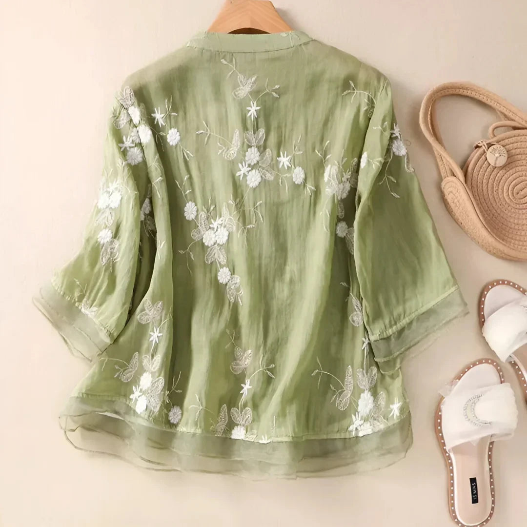 Laurienne™ | Blusa bordada