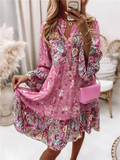 Gabriella | Elegante vestido bohemio con estampado floral
