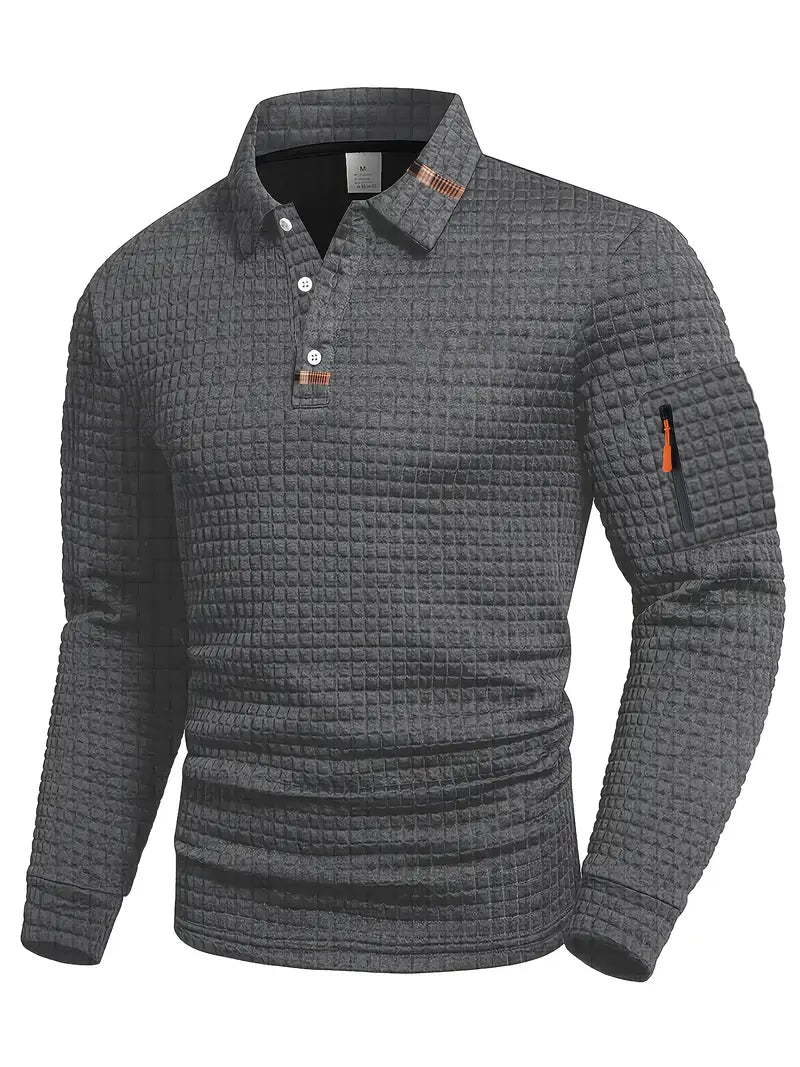 STEVEN - POLO DE TELAS ESTRUCTURADAS
