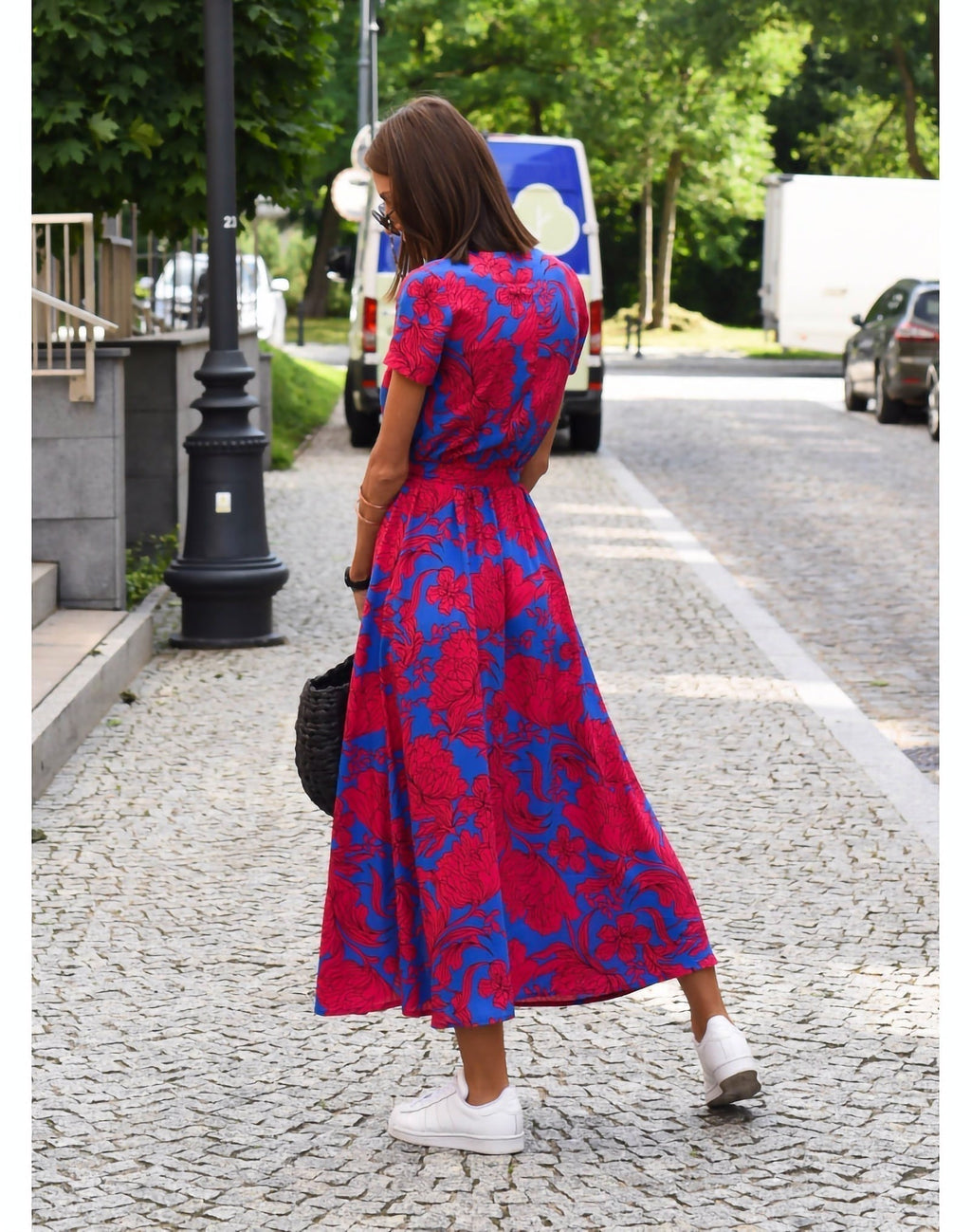 Anna -  Vestido de Mujer con estampado floral primavera/verano