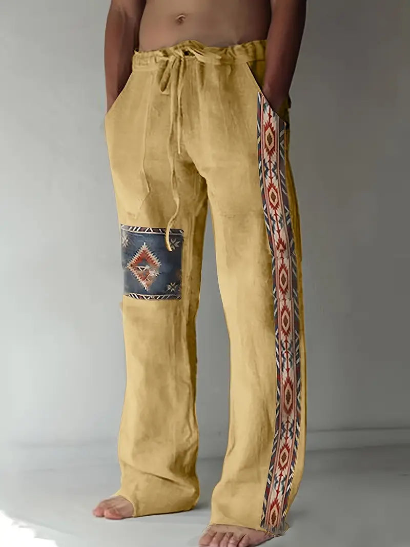 Hendrik™ | Pantalones étnicos de corte cómodo