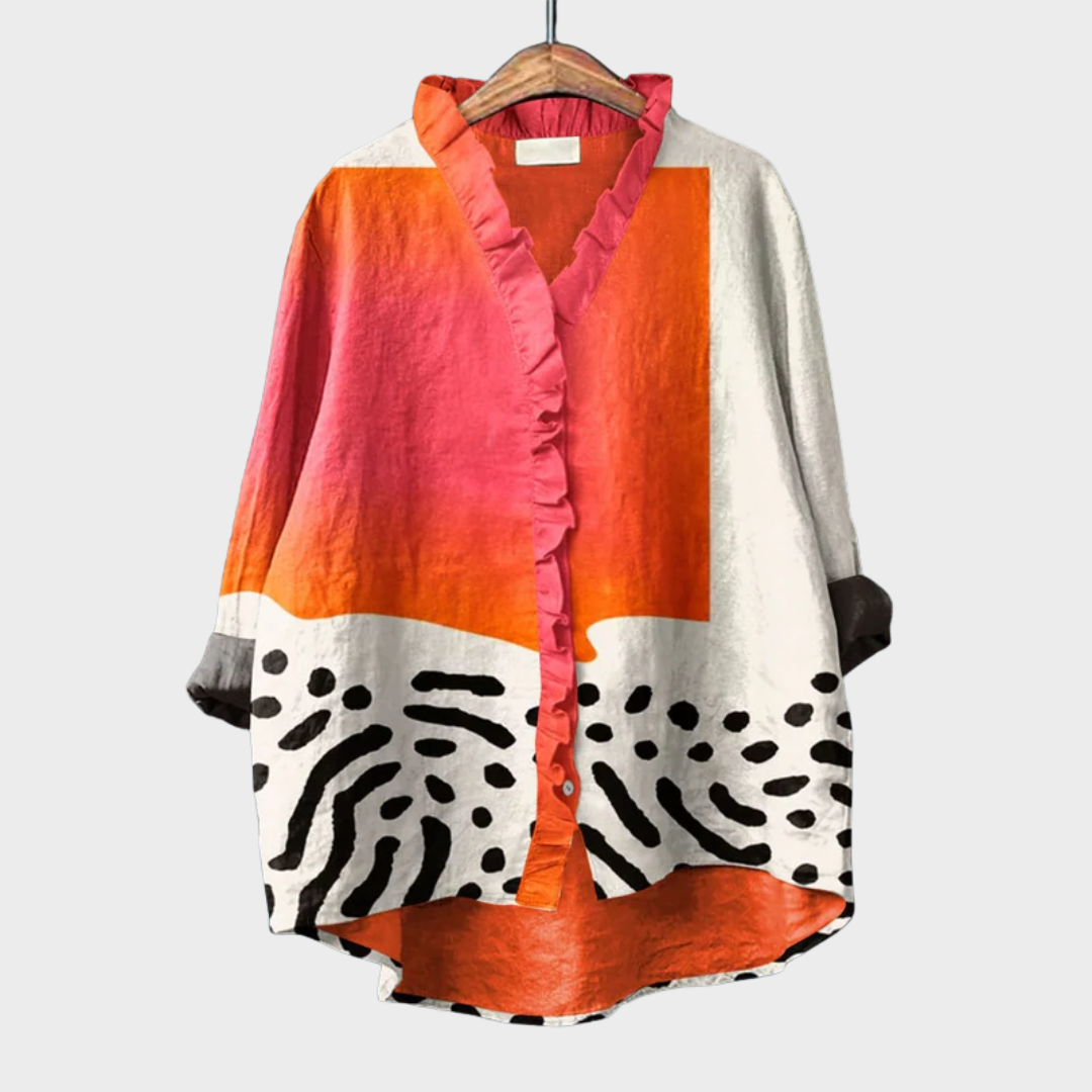 Melinda - Elegante blusa de verano para Mujer