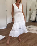 HOPE™ - VESTIDO DE ENCAJE BLANCO