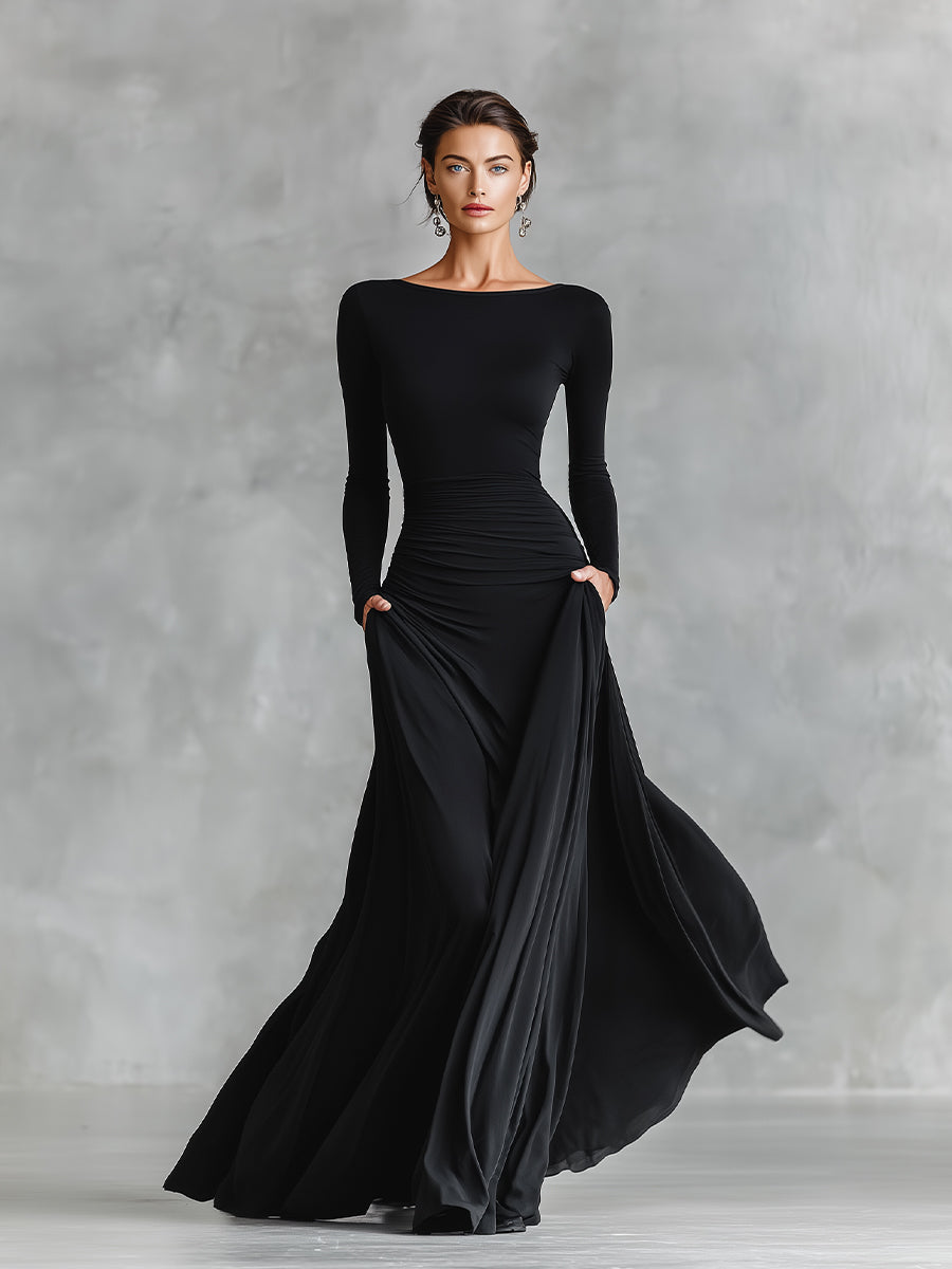 Norfy - Ropa elegante con pliegues fluidos