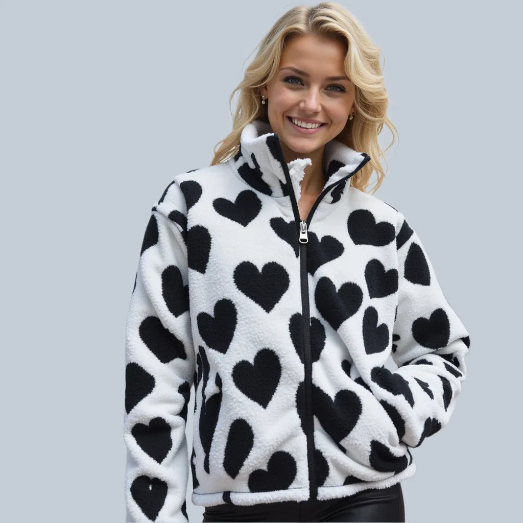 Katrina™ - Chaqueta reversible con corazón