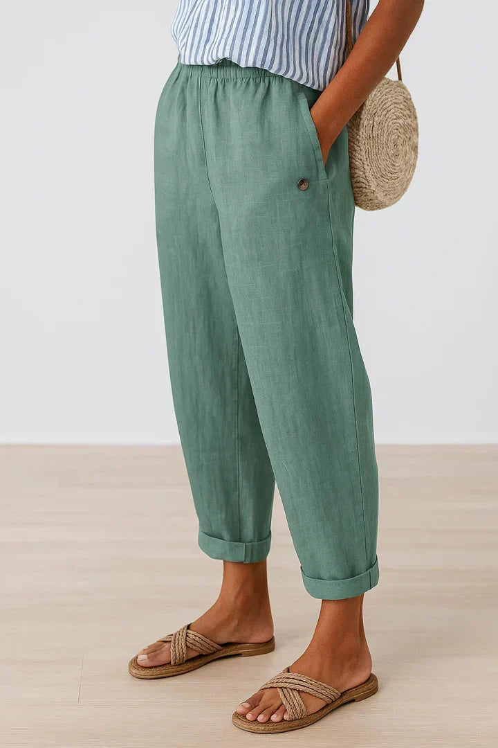 Laira - Pantalones Brezza Comodidad para Mujer