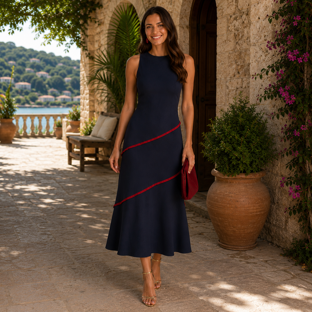 Leonor | Vestido Elegancia Sofisticada con un Toque Exclusivo para Mujer