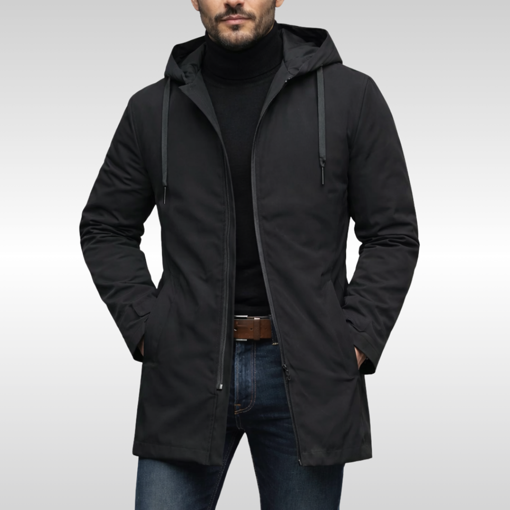 Georgen – Abrigo de Hombre impermeable con capucha