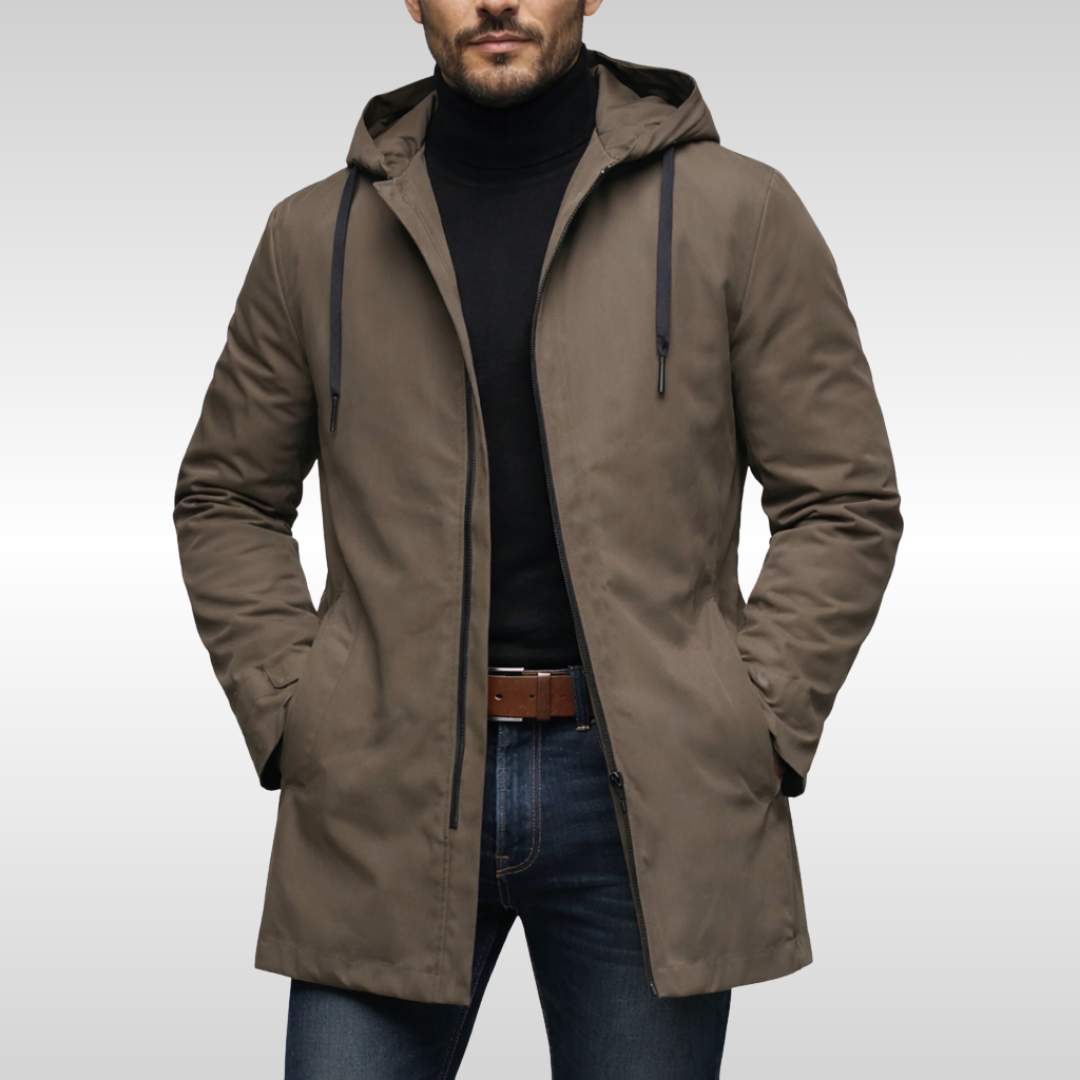 Georgen – Abrigo de Hombre impermeable con capucha