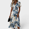 MORA | VESTIDO MIDI FLORAL MODERNO PARA MUJER