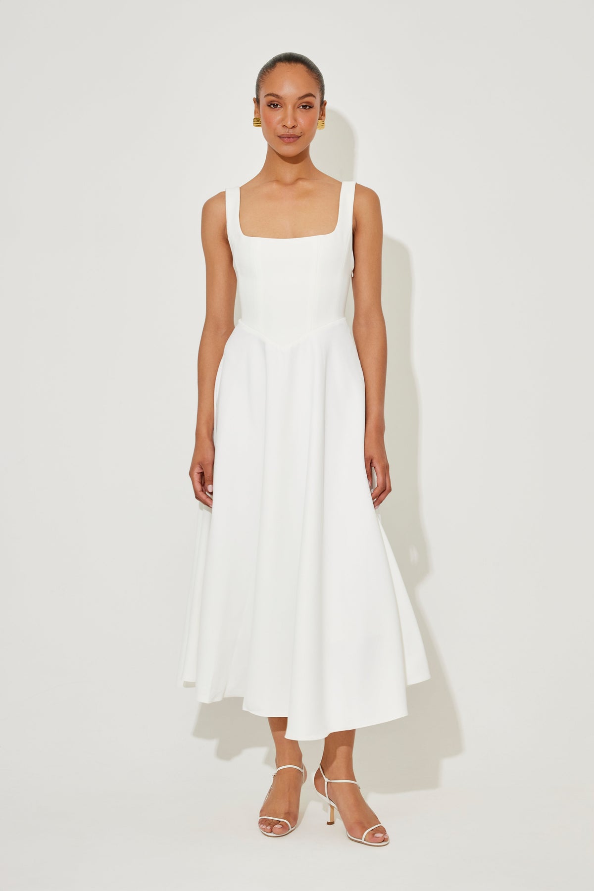 Amelia™ | Vestido midi fluido y atemporal