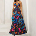 Saylor ™ vestido de flores con cuello halter