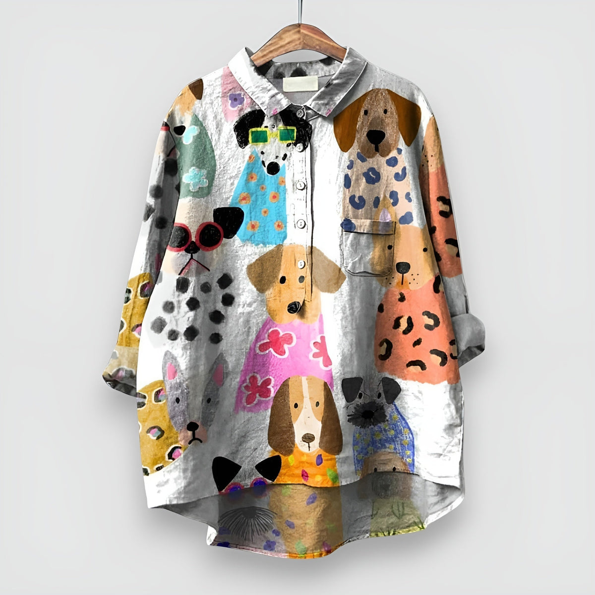 Elvira - Camisa con estampado