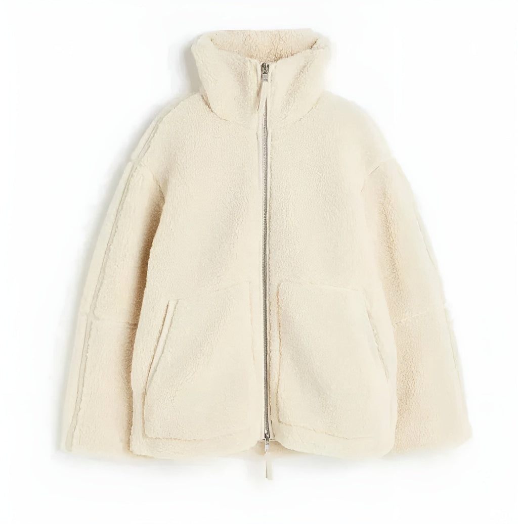 Liora – Chaquetas de peluche oversize