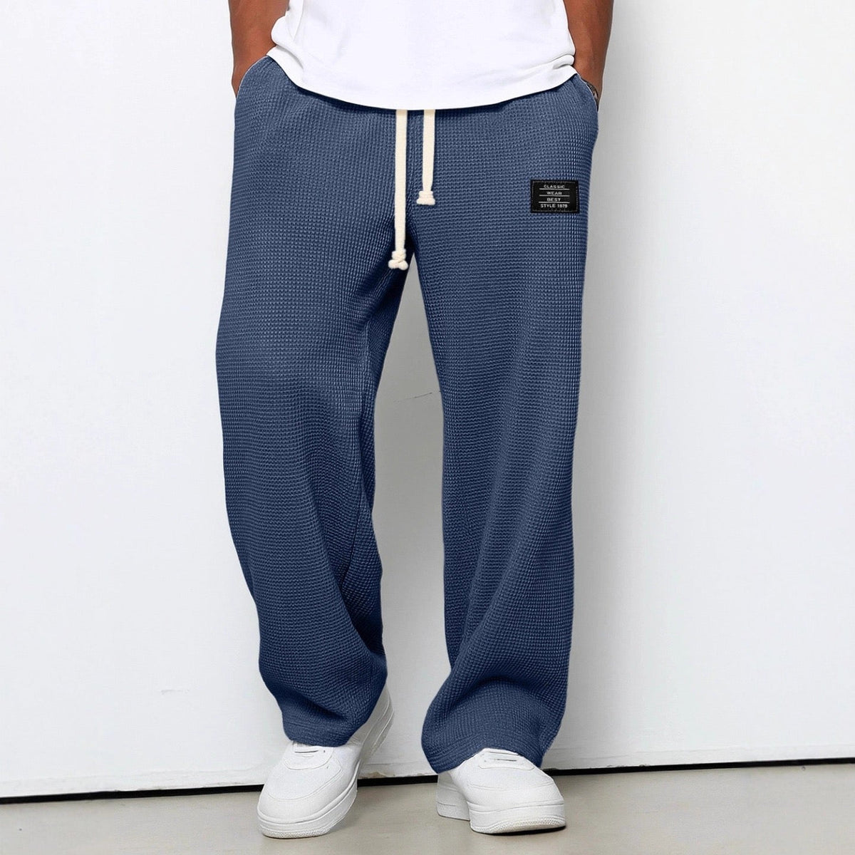 Samuel | Pantalones de pierna ancha con cintura ajustable