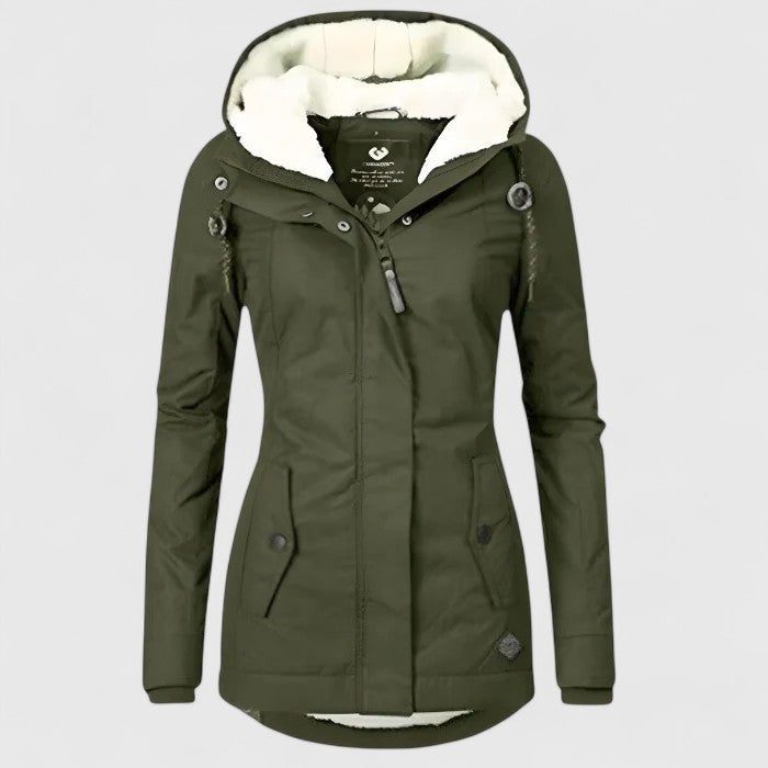 Amélie | Chaqueta de invierno impermeable con capucha