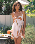 Arabella™ | Minivestido de gasa floral