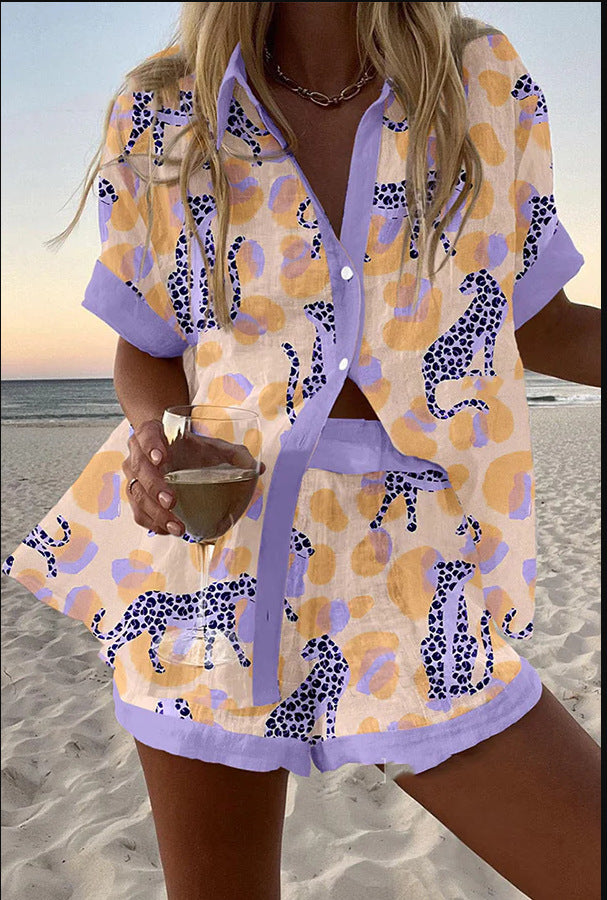 Norellia | Conjunto corto ligero y versátil para el verano para Mujer