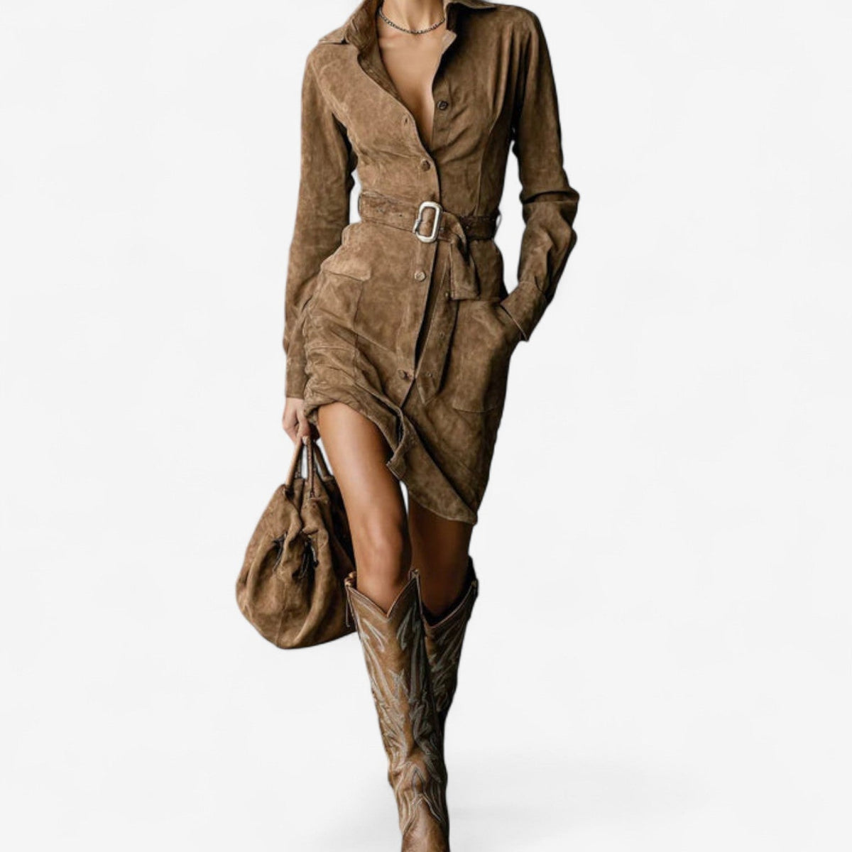Peignoir Betty™ Caramelo